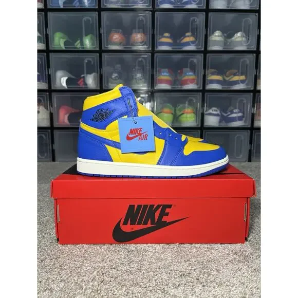 Air Jordan 1 Retro High OG “Reverse Laney” Men’s Us Size 10 Women’s 11.5 NEW! - Picture 2 of 7
